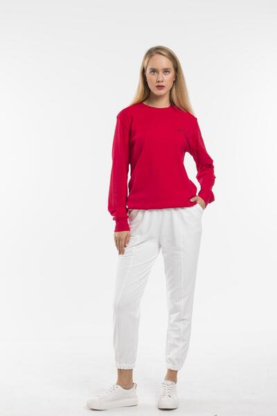 Superlife Süperlife Crew Neck Long Sleeve Tight Fit Thin Sweatshirt Spr21K18