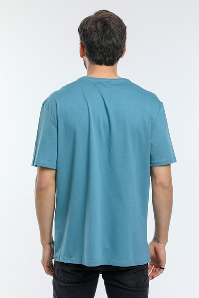 Superlife Men's Crew Neck Oversize Fit T-Shirt Spr21y30