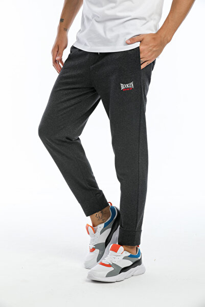 Superlife Ανδρικό παντελόνι με κέντημα Brooklyn με κανονική εφαρμογή Spr151