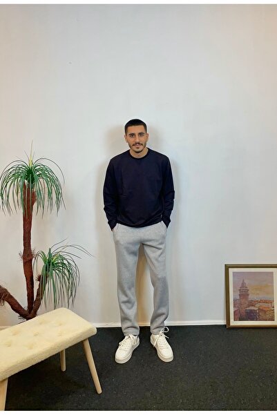 Superlife Ανδρικό φλις παντελόνι με εσωτερικό πάχος 3 κλωστών SPR24EA95