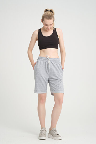 Superlife Γυναικείο σορτς με διπλό πόδι με κανονική εφαρμογή SPR24SRK51