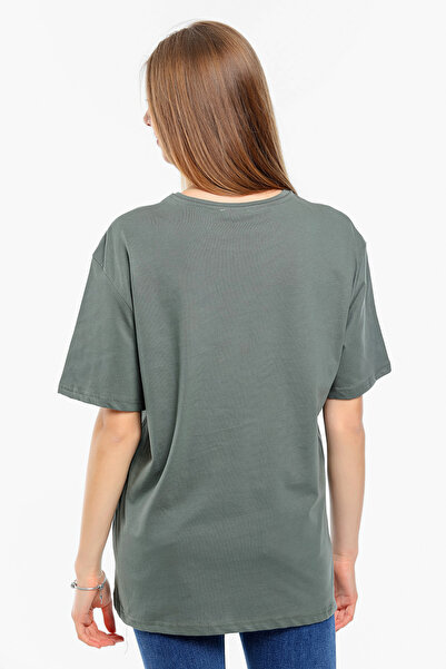 Superlife Superlife Γυναικείο T-Shirt με λαιμόκοψη Oversize Spr21yk30
