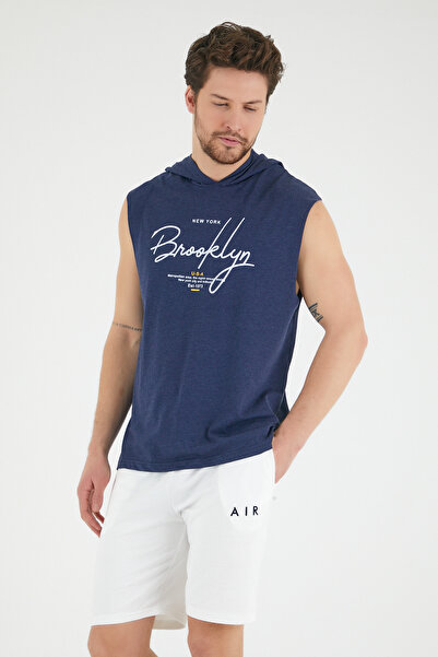 Superlife Суперлайф Чоловіча футболка з капюшоном Regular Fit SPR22TS118