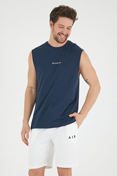 Superlife Суперлайф Чоловічий велосипедний комір Regular Fit Brooklyn Футболка з принтом SPR22TS122