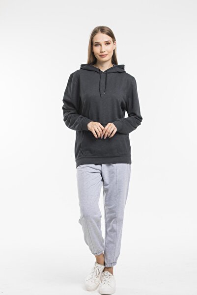 Superlife Superlife Γυναικεία φούτερ με κουκούλα Oversize Fit Thin Spr21k55