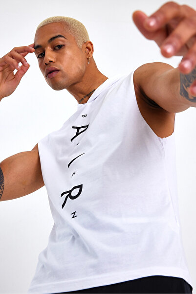 Superlife Ανδρικό μπλουζάκι με κουκούλα Superlife Oversize Fit Air Printed Spr21y07