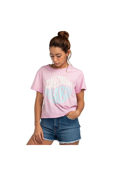 BİLLABONG Billabong Billabong Dream the Day Women's Purple T-Shirt Women's T-Shirt Ebjzt00134
