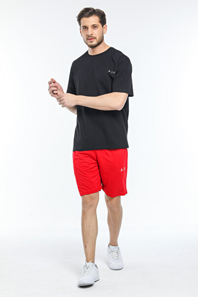 Superlife Ανδρικό T-Shirt με λαιμόκοψη Slim Fit Air Printed Spr21y23