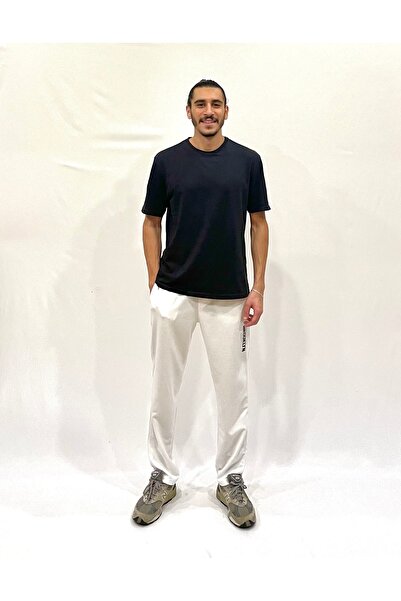 Superlife Ανδρικό παντελόνι με κανονική/κανονική εφαρμογή από καουτσούκ με στάμπα Brooklyn City 24EA205