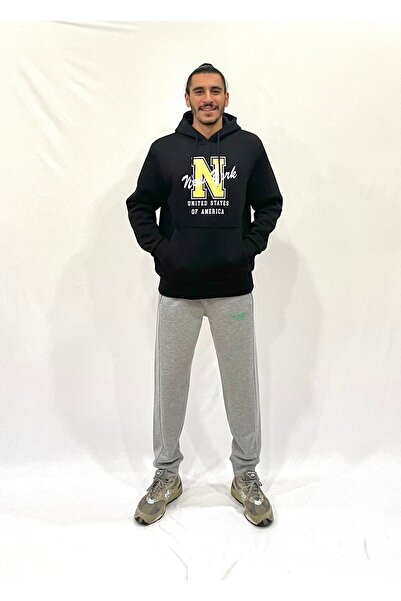 Superlife Ανδρικό παντελόνι με με τύπωμα κλωστές San Francisco B SPR24EA73