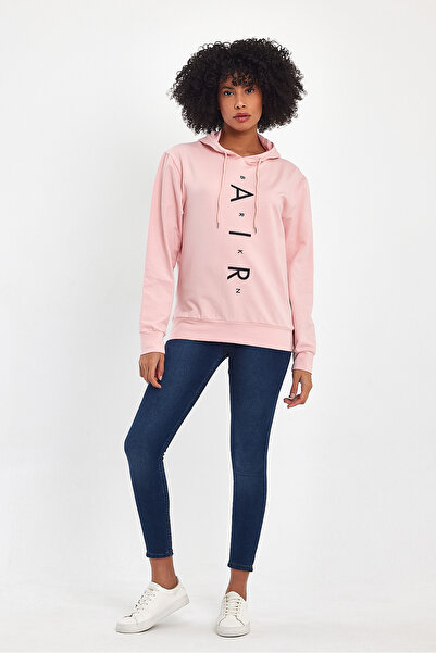 Superlife Γυναικείο φούτερ με κουκούλα Superlife με στάμπα AR SPR22SWk162