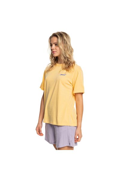Roxy Moonlight Sun B J Women's Yellow T-Shirt