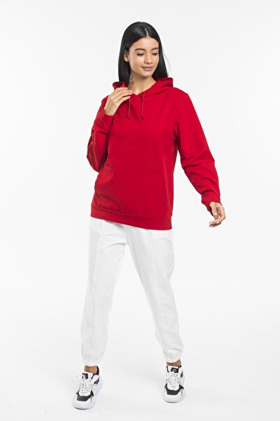 Superlife Γυναικείο φούτερ με κουκούλα Oversize Fit λεπτό Spr21k55