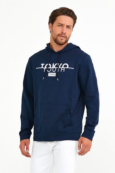 Superlife Ανδρικό φούτερ με κουκούλα Superlife Tokyo με στάμπα