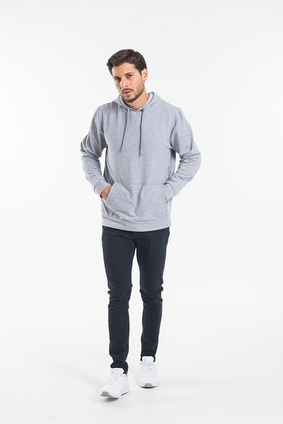 Superlife Ανδρικό φούτερ με κουκούλα Superlife Regular Fit Thin Spr 20k55