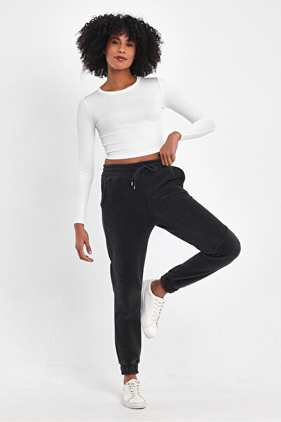 Superlife Γυναικεία φόρμα φόρμας Softtech Polar Sweat με άνετη εφαρμογή στο κάτω μέρος SPR24EA97