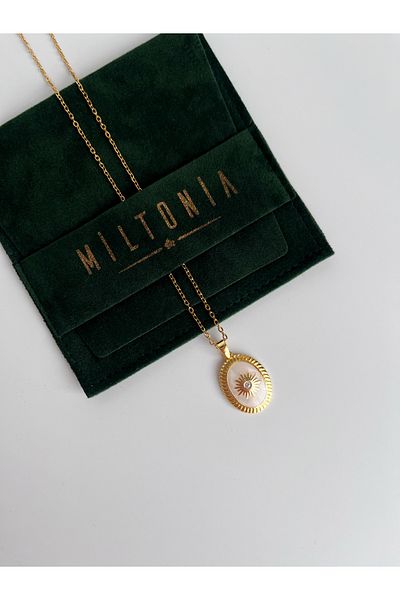 Miltonia Mystical Steel Necklace