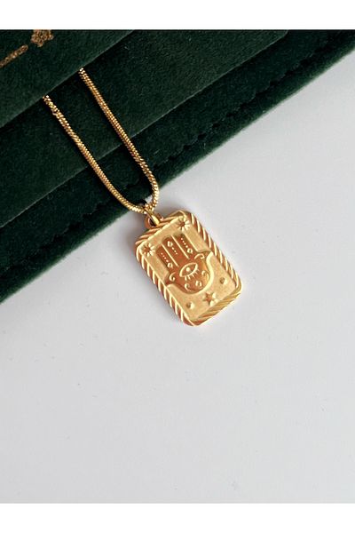 Miltonia Fatima's Hand Steel Necklace