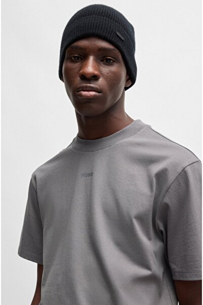 HUGO Men's Gray Crew Neck T-Shirt - 50488330 -034