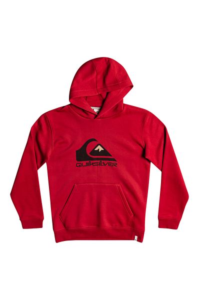 Quiksilver Big Logo Youth Boys Sweatshirt Red Boys Sweatshirt