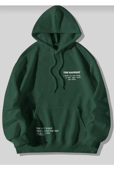 KOZİA OUTDOORS Oversize Unisex Sweatshirt with Hood