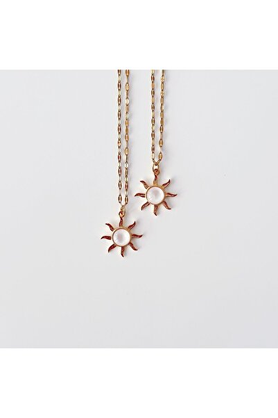 Boise Atelier Sun Crea Steel Necklace | Çelik Kolye