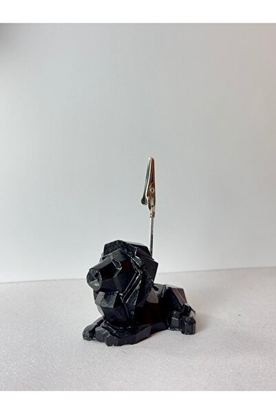 Mithbox Държач за бележници с фигурка на черен лъв