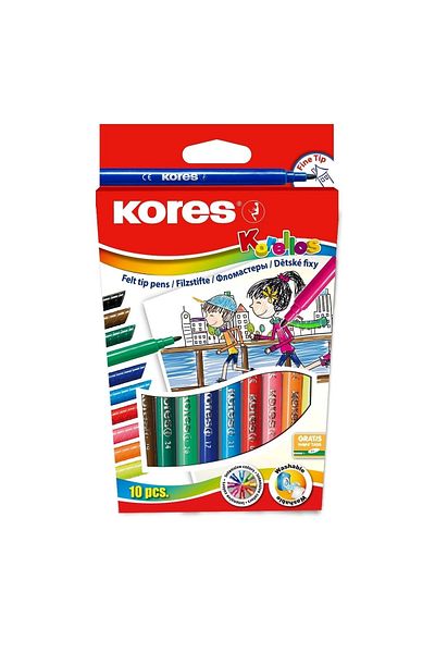 kores Set of 12 Korellos Felt-tip Pens