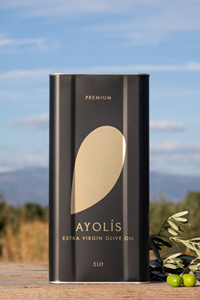 Ayolis Premium Gurme Memecik Zeytinyağı 5 Lt Ödüllü Erken Hasat Soğuk Sıkım Natürel Sızma Zeytinyağı
