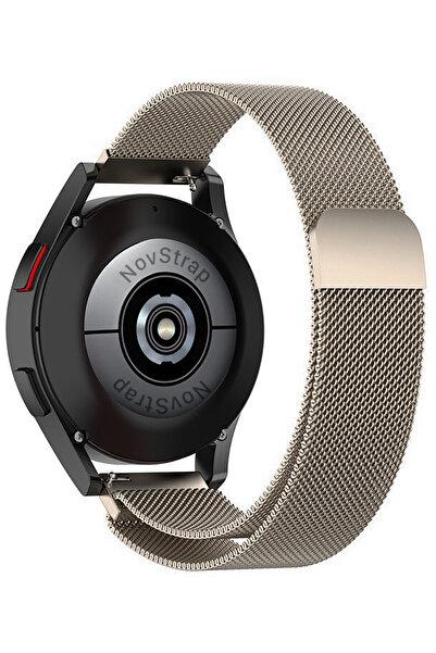 NovStrap Watch Gt5 46mm Gt5 Pro Gt4 46mm Gt3 46mm Gt3 Pro Gt3 Se Gt2 Uyumlu Kordon 22mm Metal Hasır