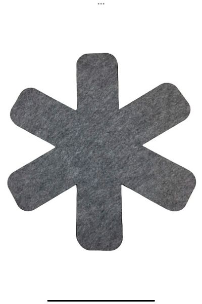 YUNUSOĞLU HOME Pan, Saucepan and Glass Protective Scratch-Proof Felt 20 cm Set of 6 - Keep Your Kitchen Utensils Safe