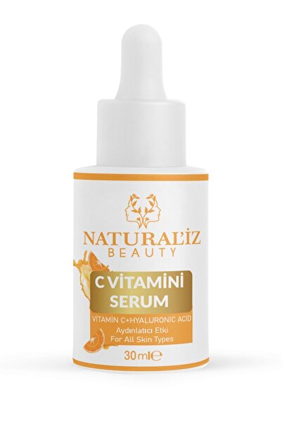 Natural'iz Beauty سيروم فيتامين سي وحمض الهيالورونيك