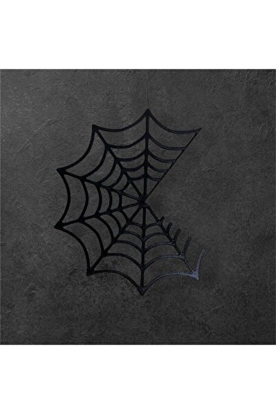 Dekor 3d Örümcek Ağı Kapı Köşesi Süsü