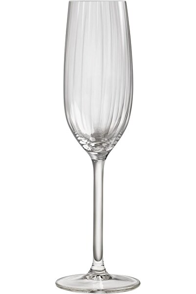 Royal Leerdam 4PCS PLISSE CHAMPAGNE GLASS SET 210 ML
