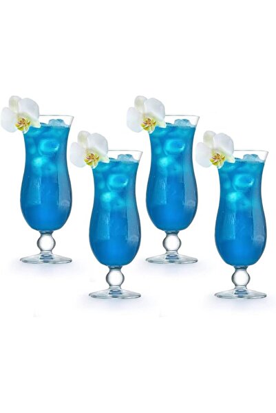 Royal Leerdam طقم أكواب كوكتيل هاواي أزرق مكون من 4 قطع سعة 440 مل