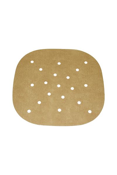 KAYAMU Air Fryer 50 Pieces - Flat Paper Hole - Oval Angle - 20cm Backing Pattern (4767)
