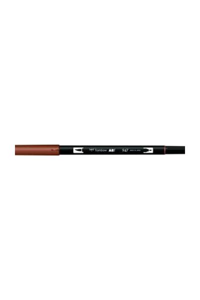Tombow Graphic Pen - Ab-t Dual Brush Pen, Burnt Sienna 947
