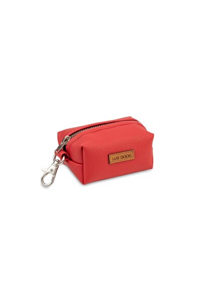Lusi Doog Red Poop Bag - Feces and Dog Waste Bag