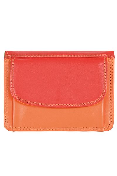 Mywalit Kleine dreifach gefaltete Geldbörse aus Leder, 8 cm