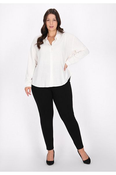 usha black label Μπλούζα plus size