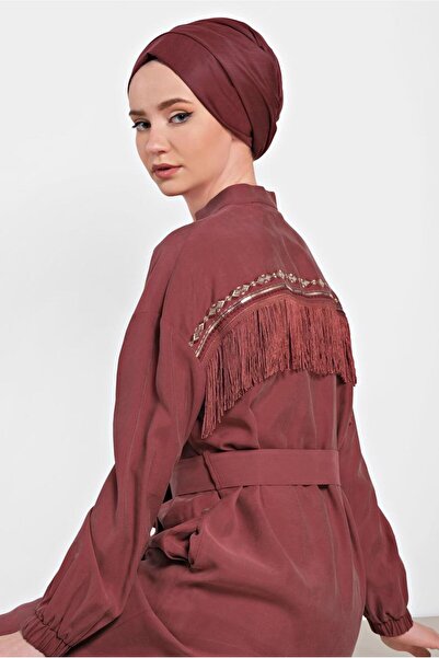 Alvina Туника с птици и детайли с пискюли на гърба 4473