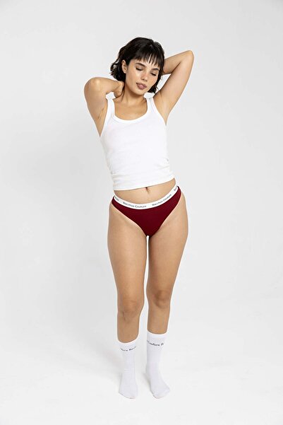 bacchus Couture 3'lü Yumuşak Pamuklu Kadın String Tanga Seti - Şık Ve Rahat Iç Giyim