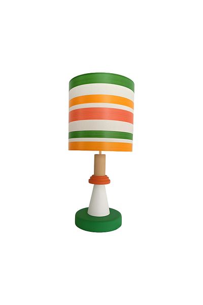 Bahar Aydınlatma Colorful Rosa Wooden Lampshade