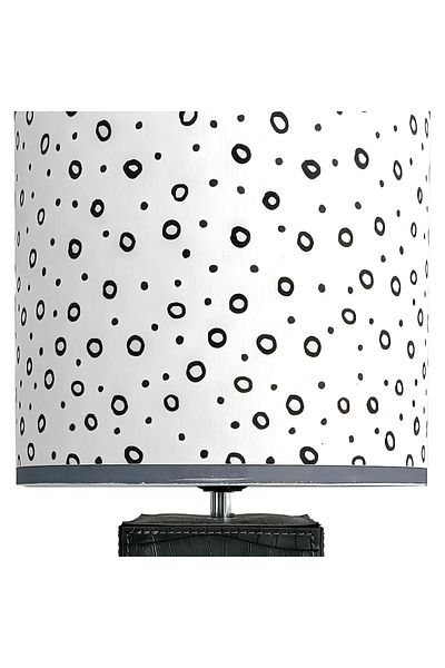 Bahar Aydınlatma Anthracite Boris Wooden Lampshade