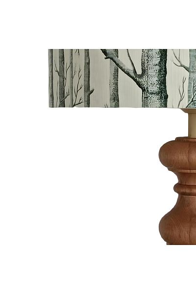 Bahar Aydınlatma Clailre Brown Wooden Lampshade - Stylish and Useful