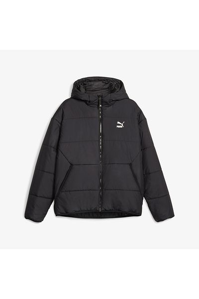 Puma Classics Padded Unisex Black Coat