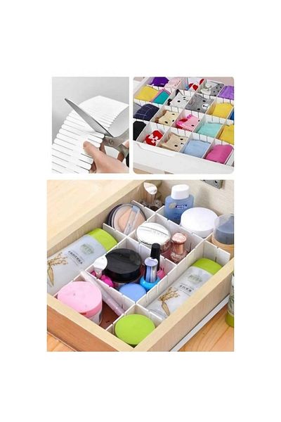 Lüx Plastik Practical Adjustable Drawer Compartment - L508