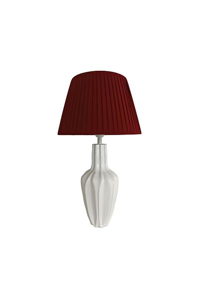 Bahar Aydınlatma White Polyester Bety Lampshade
