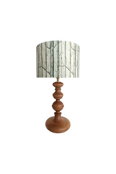 Bahar Aydınlatma Clailre Brown Wooden Lampshade - Stylish and Useful
