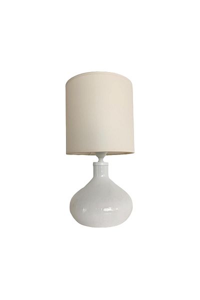 Bahar Aydınlatma White Antique Katy Polyester Lampshade